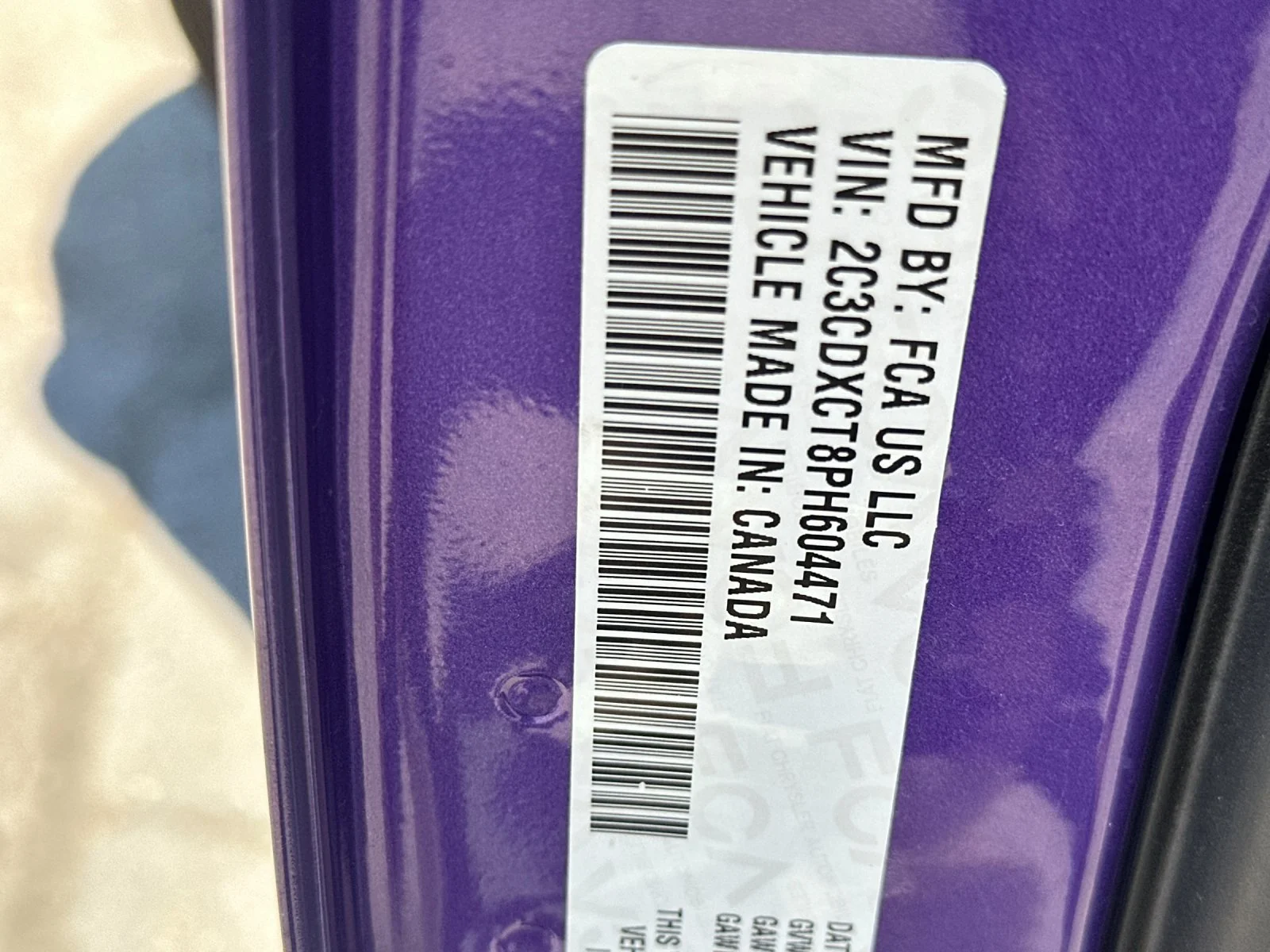 Used 2023 Plum Crazy Pearlcoat Dodge R/T image 62