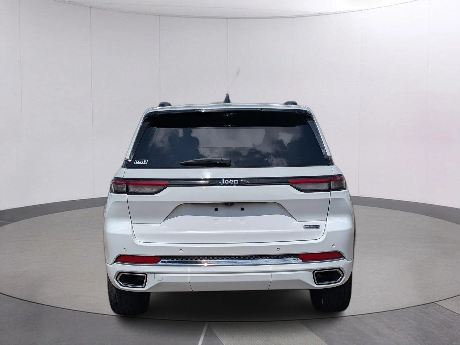 Used 2023 Bright White Clearcoat Jeep Overland image 4