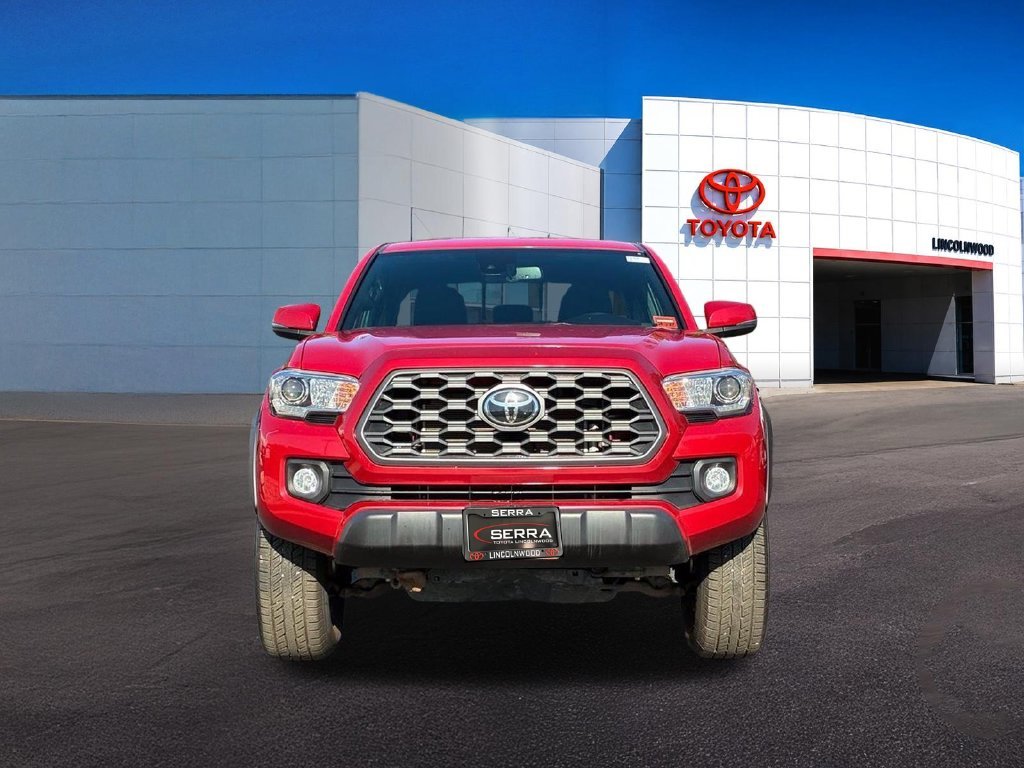 Used 2021 Red Toyota TRD Off-Road image 4