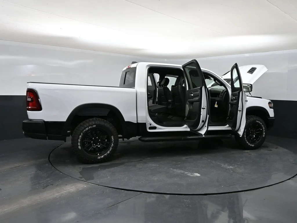 New 2026 Bright White Clear-Coat Exterior Paint RAM Rebel image 45