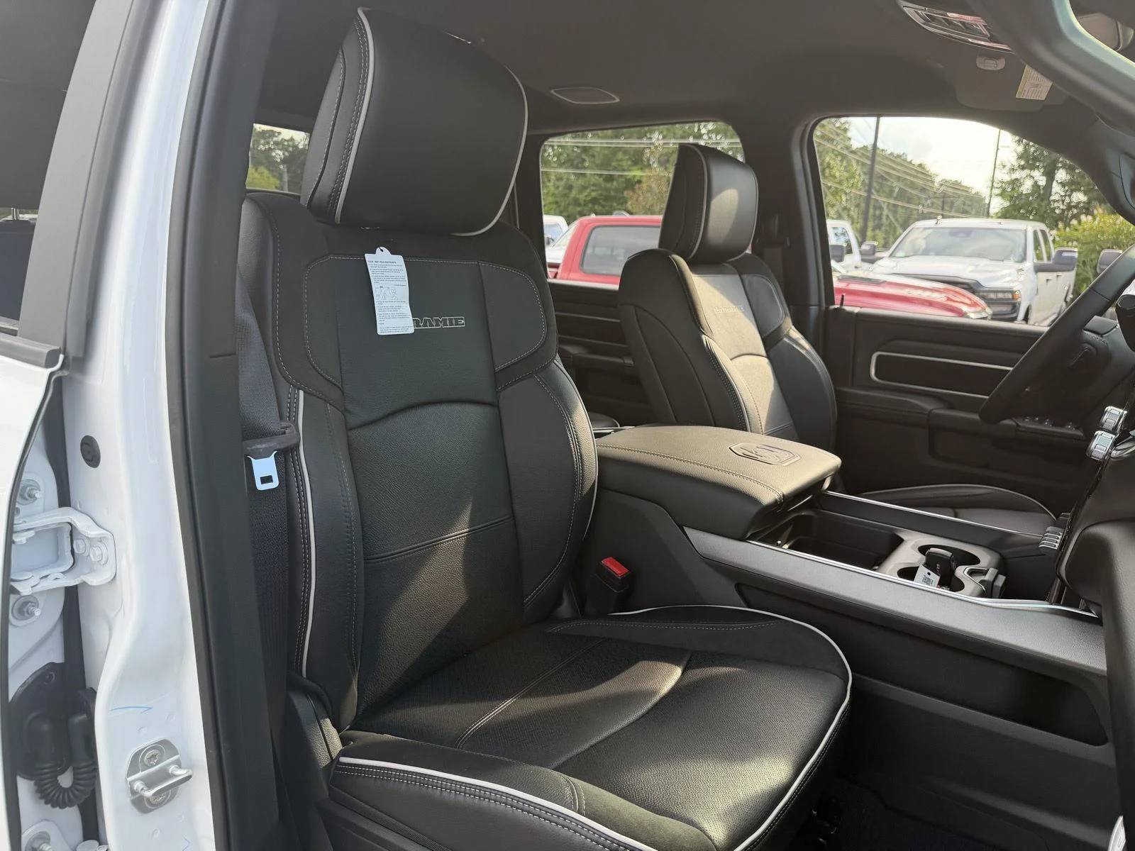 New 2026 Bright White Clear-Coat Exterior Paint RAM Laramie image 21