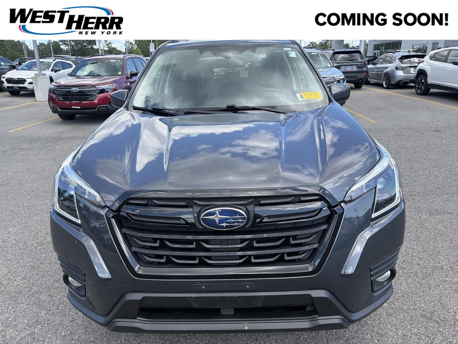 Used 2022 Magnetite Gray Metallic Subaru Premium image 1