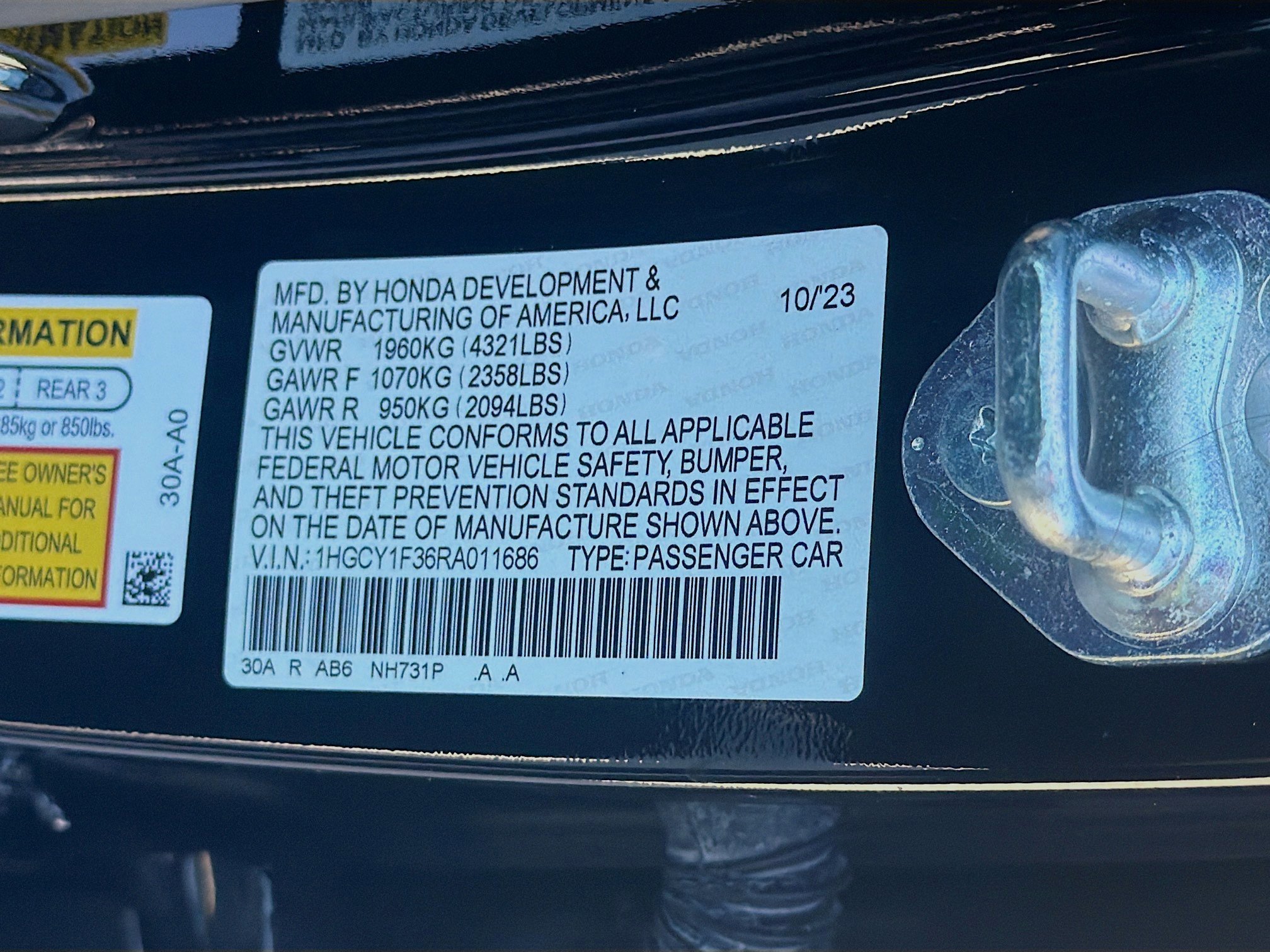 2024 Honda Accord EX - Photo 38