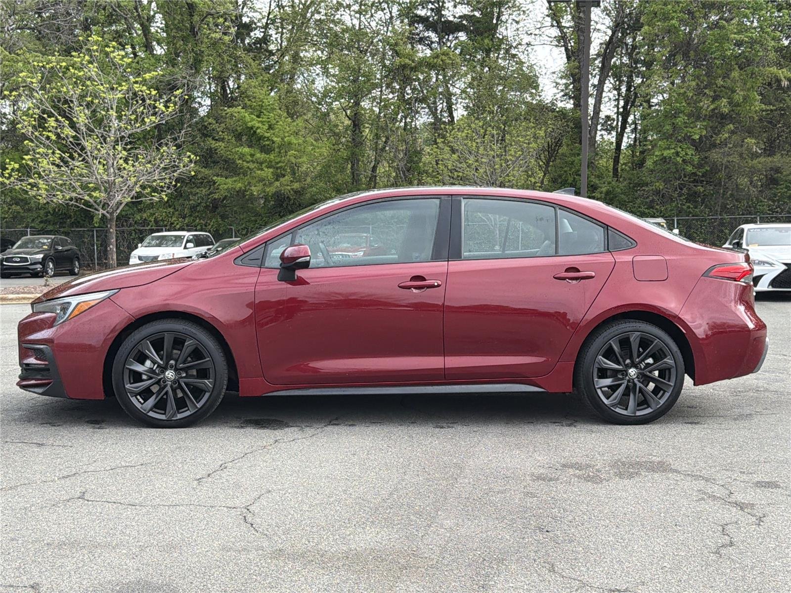 Used 2023 Midnight Black Metallic Toyota XSE image 24