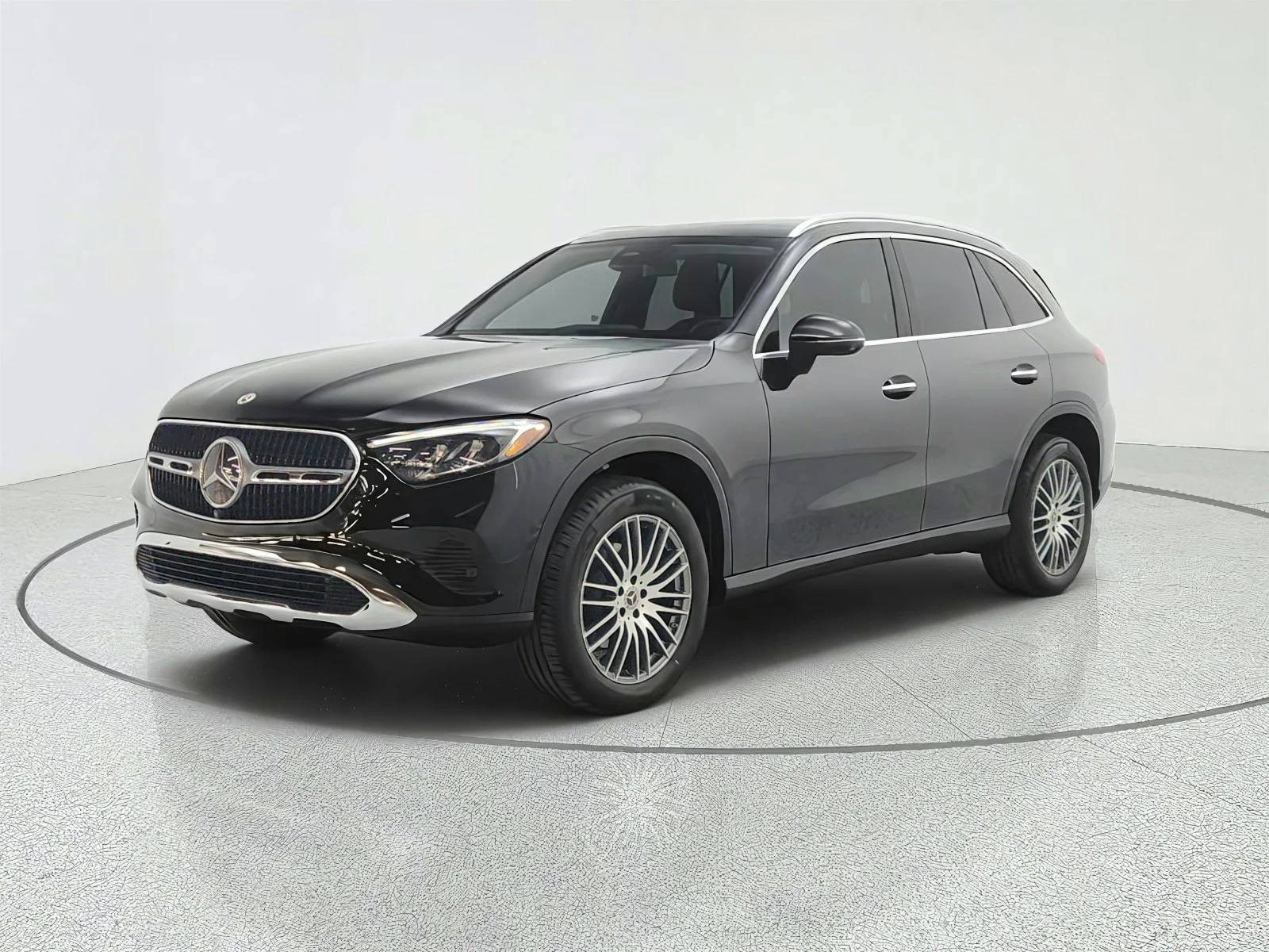 Used 2024 Black Mercedes-Benz GLC 300 SUV image 1
