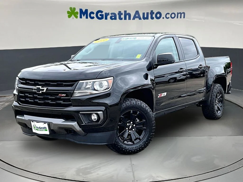 Certified Used 2021 Black Chevrolet Z71 image 3