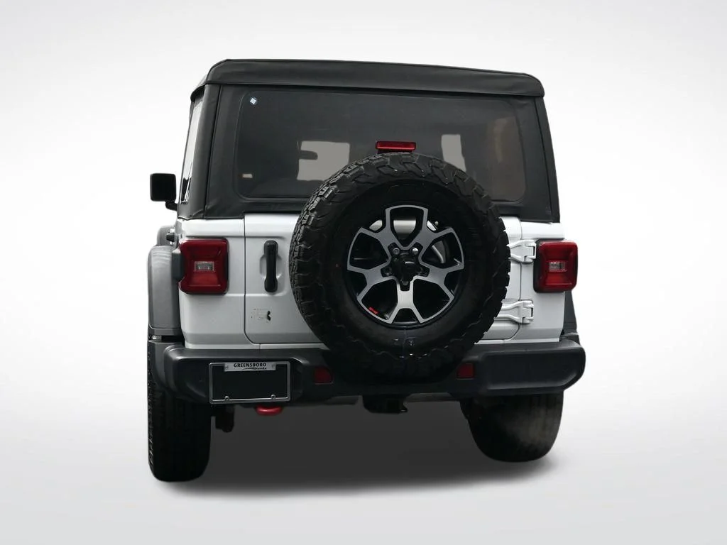 Used 2021 White Jeep Unlimited Rubicon image 7