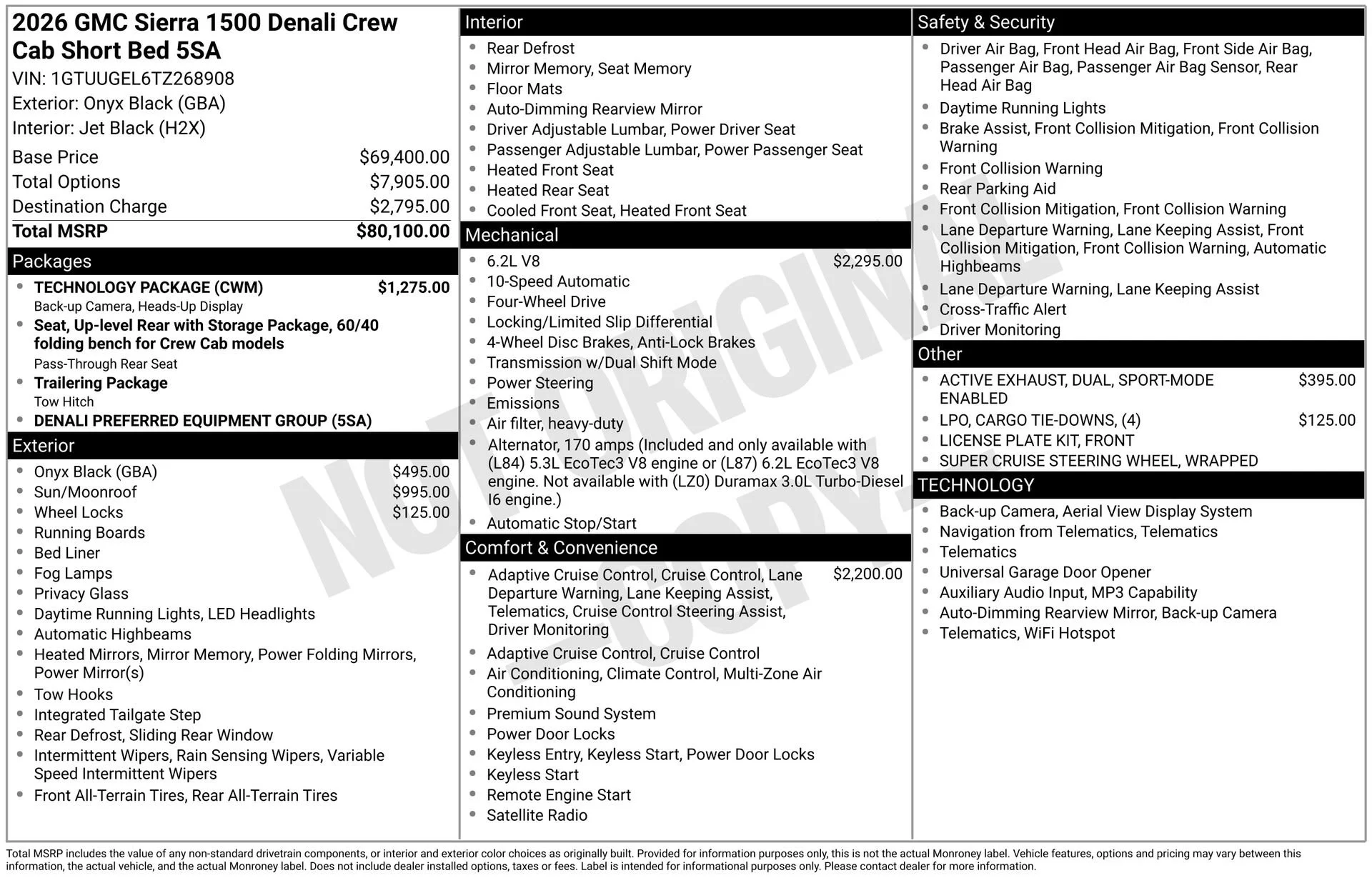 2026 GMC Sierra 1500 Denali - Photo 3