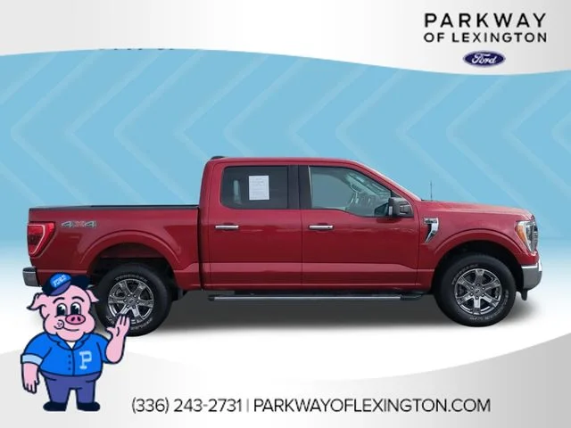Used 2022 Red Ford XLT image 6