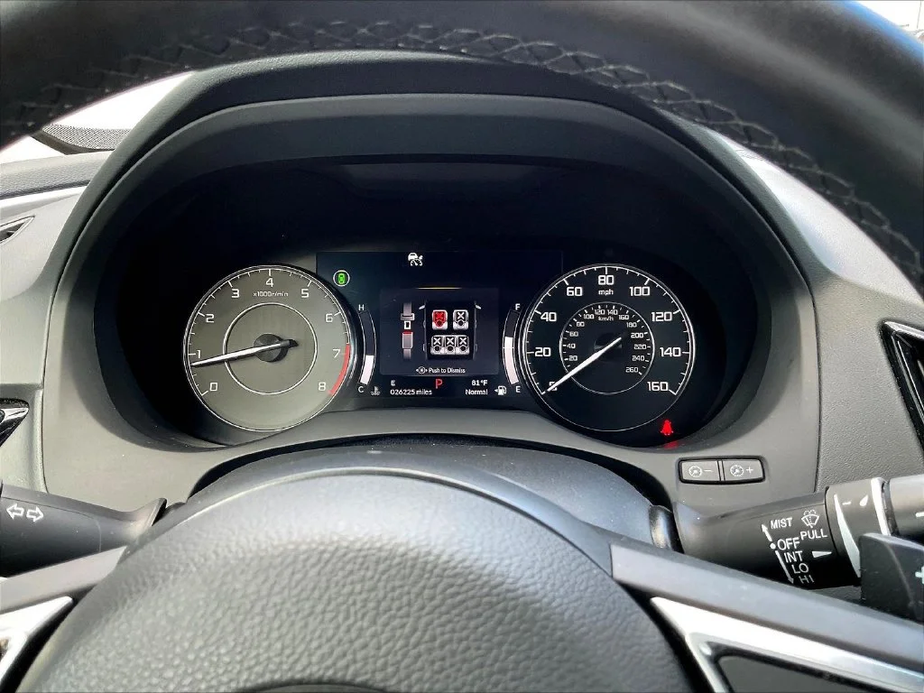 Used 2024 Liquid Carbon Metallic Acura Base image 14
