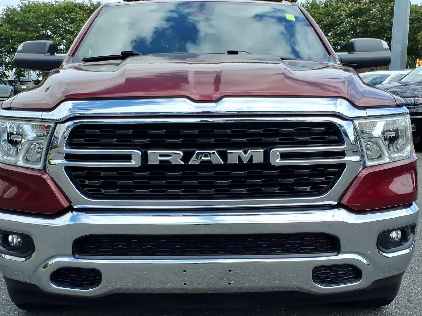 Used 2024 Delmonico Red Pearlcoat Ram Big Horn image 14