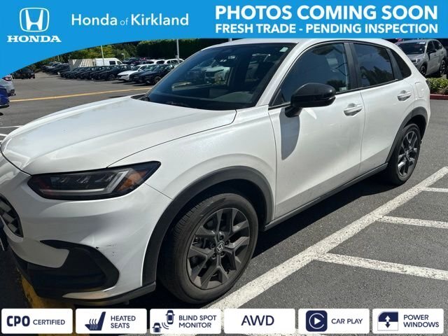 Certified Used 2024 Platinum White Pearl Honda Sport image 1