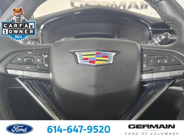 Certified Used 2024 Crystal White Tri-Coat Cadillac Premium Luxury image 31