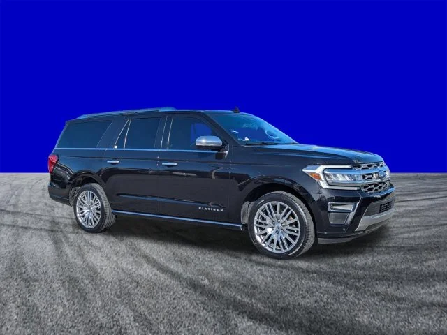 Certified Used 2022 Black Metallic Ford Platinum image 2