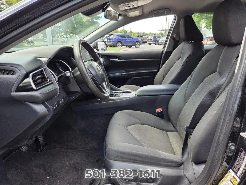 Used 2022 Midnight Black Metallic TOYOTA LE AUTO image 9