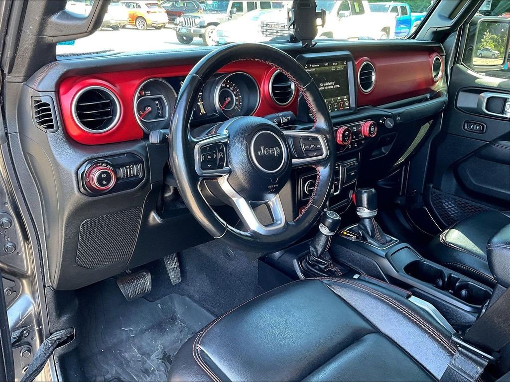 Used 2021 Gray Jeep Rubicon image 8