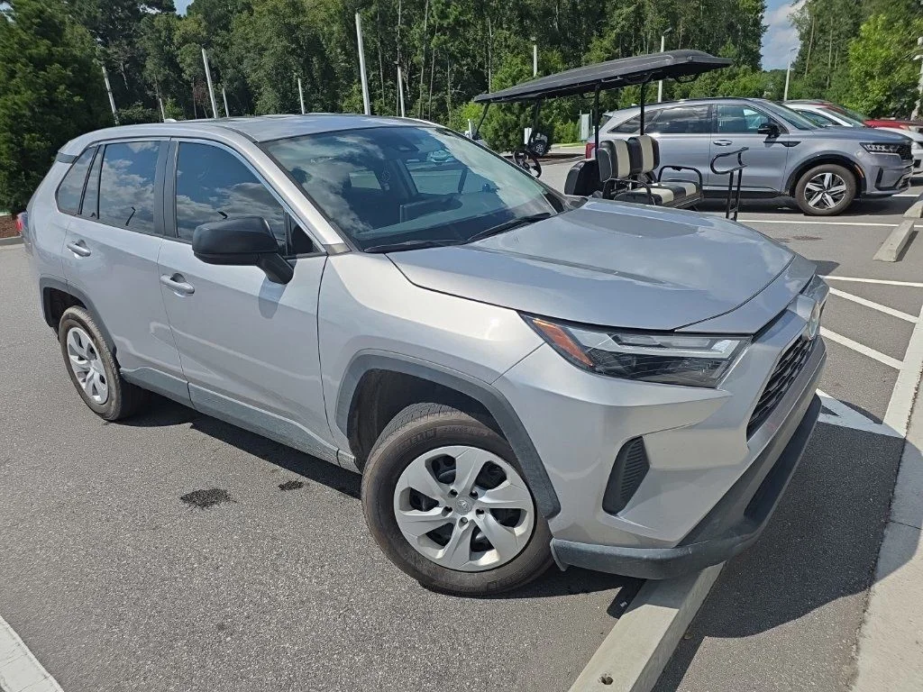 Used 2024 Silver Sky Metallic Toyota LE image 1