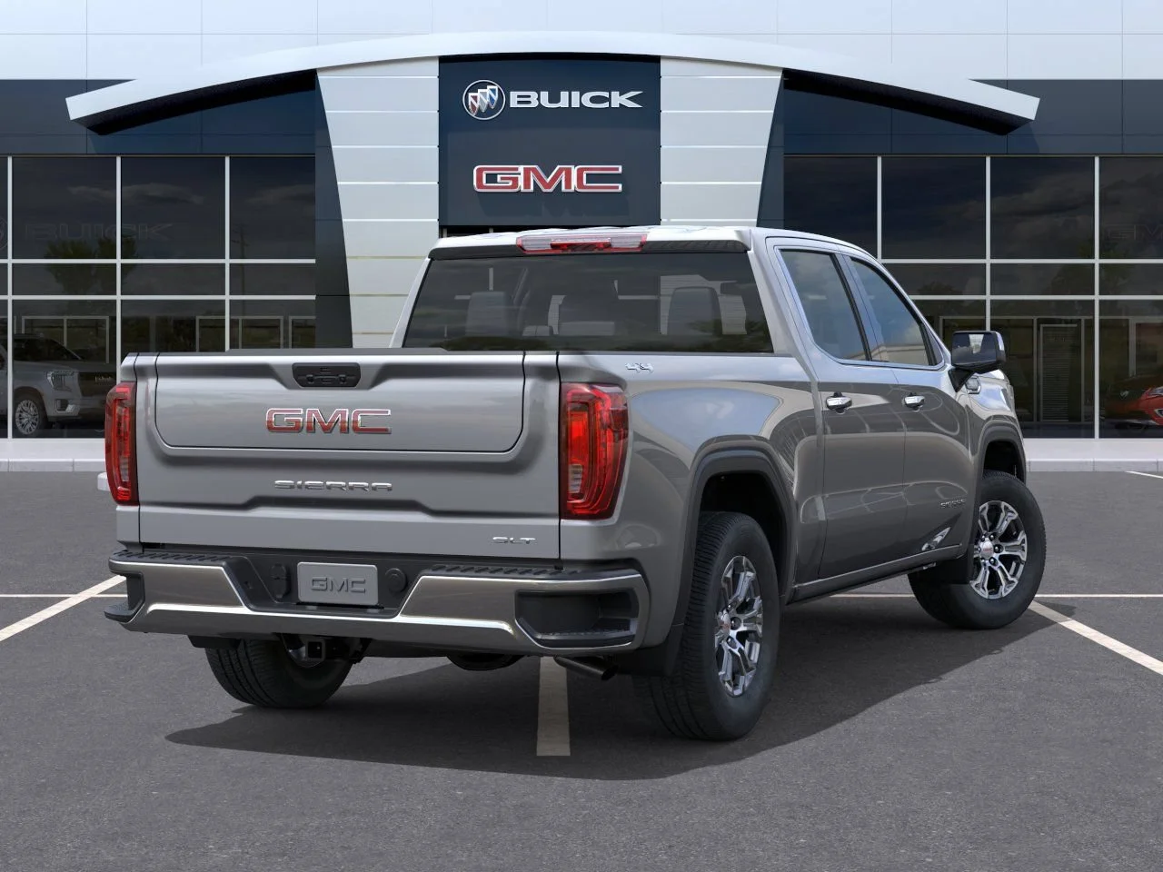 New 2026 Sterling Metallic GMC SLT image 4