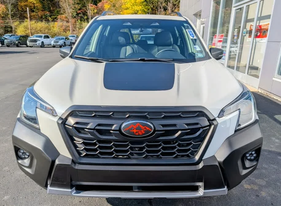 Used 2023 Crystal White Pearl Subaru Wilderness image 2