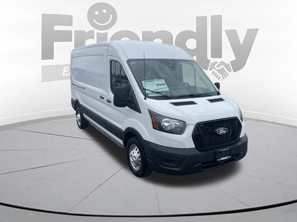 New 2026 Oxford White Ford Cargo Van image 3