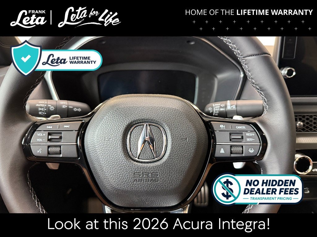 New 2026 Platinum White Pearl Acura w/A-Spec Package image 25
