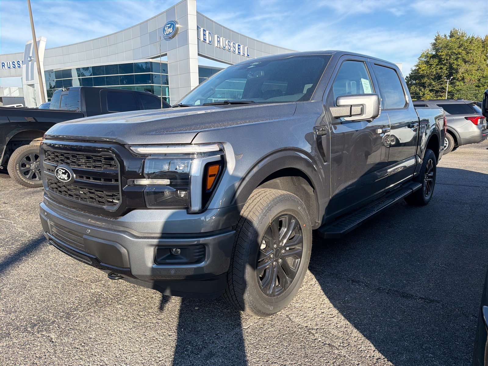 New 2026 Carbonized Gray Metallic Ford Lariat® image 1