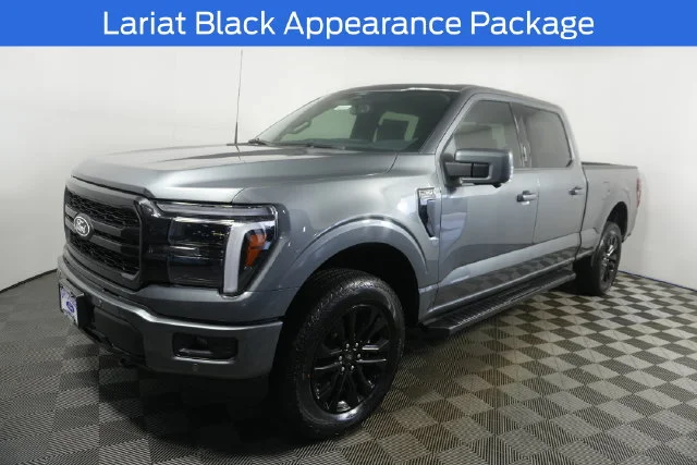 New 2026 Carbonized Gray Metallic Ford Lariat® image 4