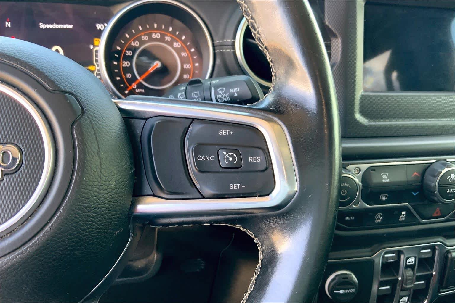 Used 2020 Black Clearcoat Jeep Sahara image 24