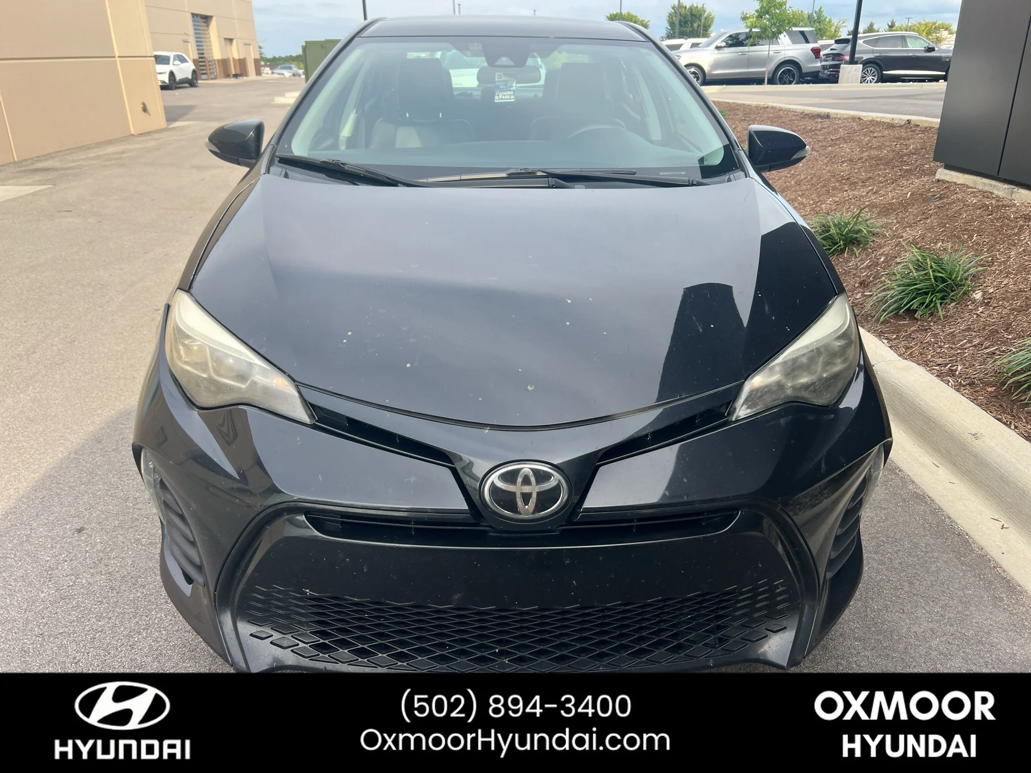 Used 2019 Black Sand Pearl Toyota SE image 2