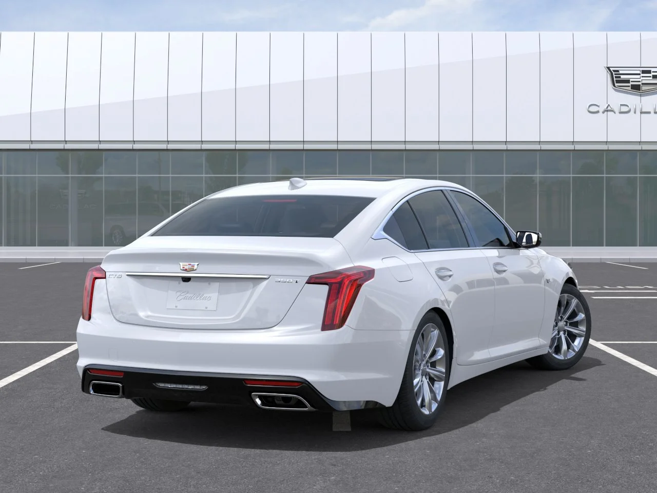 New 2026 Vibrant White Tricoat Cadillac Premium Luxury image 4