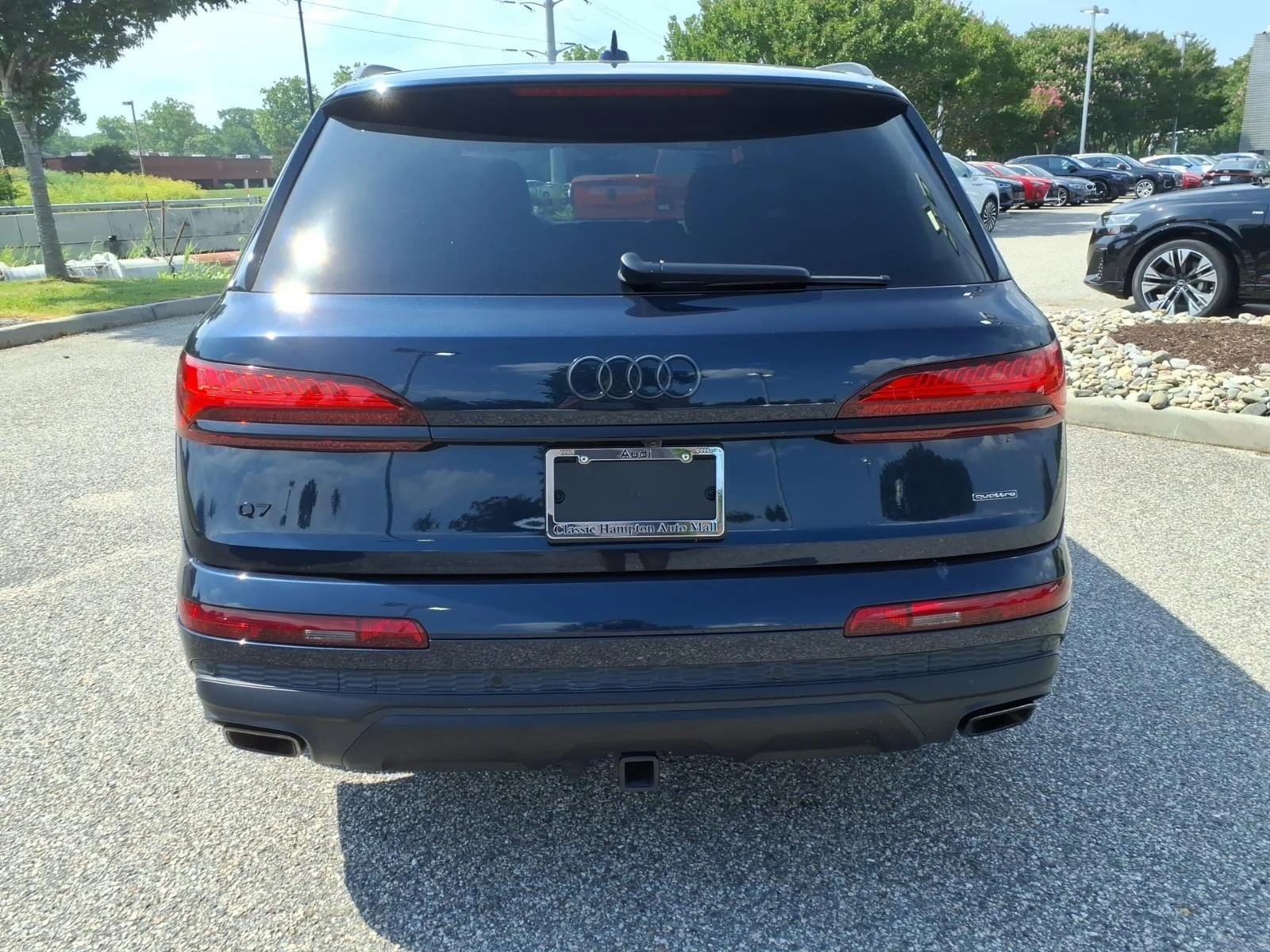 Used 2025 Waitomo Blue Metallic Audi Premium Plus image 7