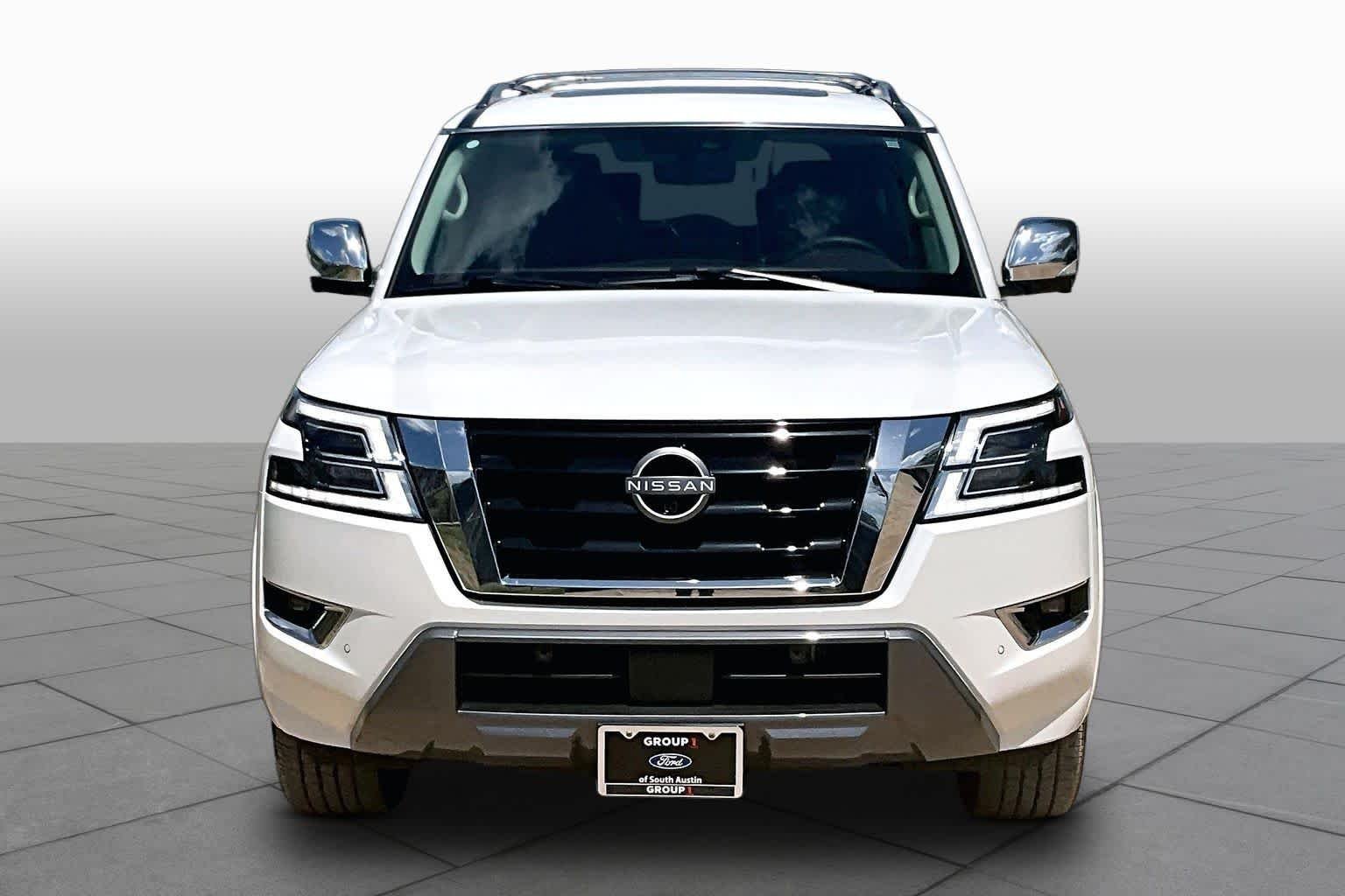 Certified Used 2022 Aspen White TriCoat Pearl Nissan Platinum image 4