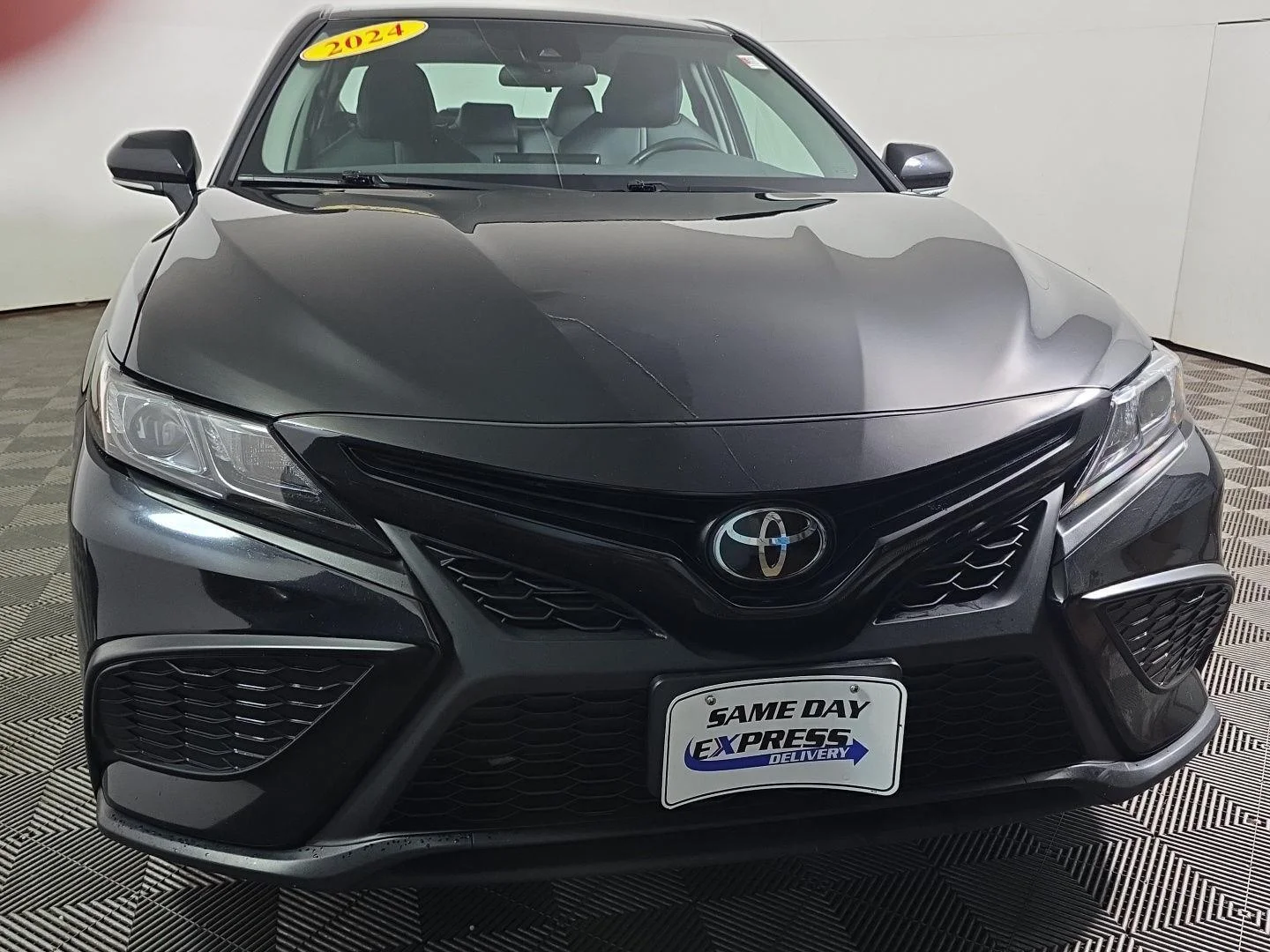 Used 2024 Midnight Black Metallic Toyota SE image 7