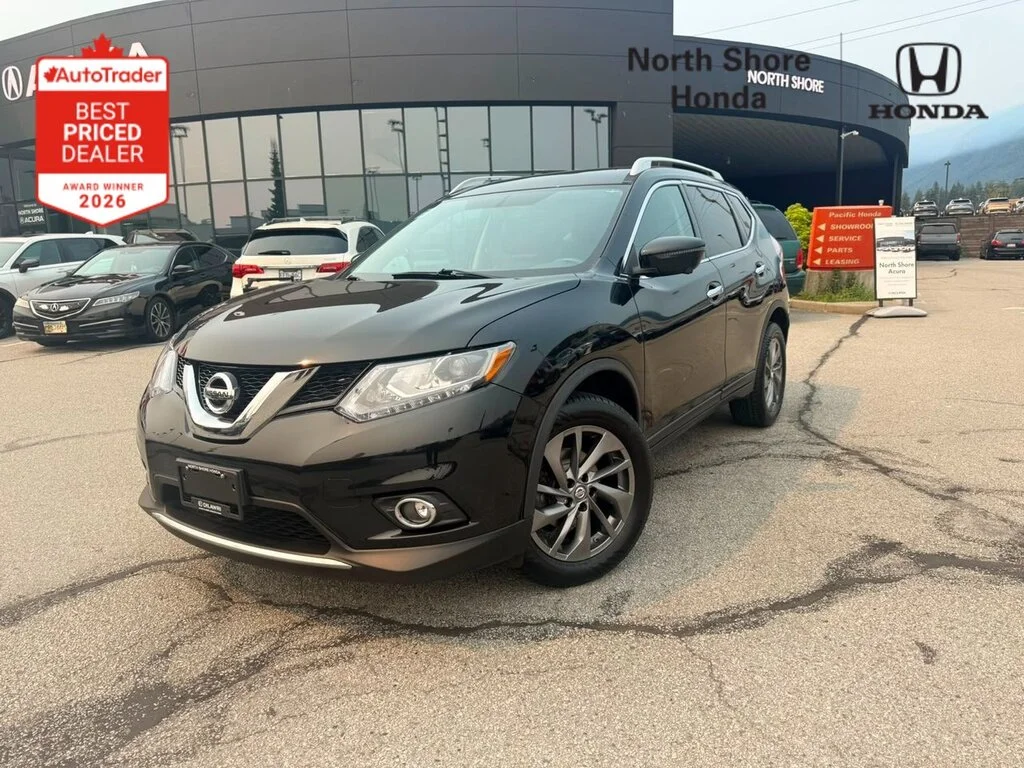 Used 2016 Magnetic Black Metallic Nissan SL AWD Premium CVT Dilawri Certified   Local BC image 1