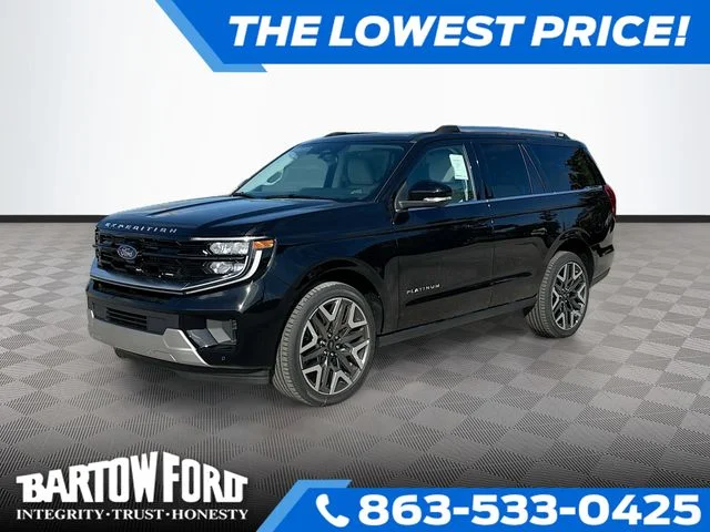 New 2026 Black Metallic Ford Platinum image 1