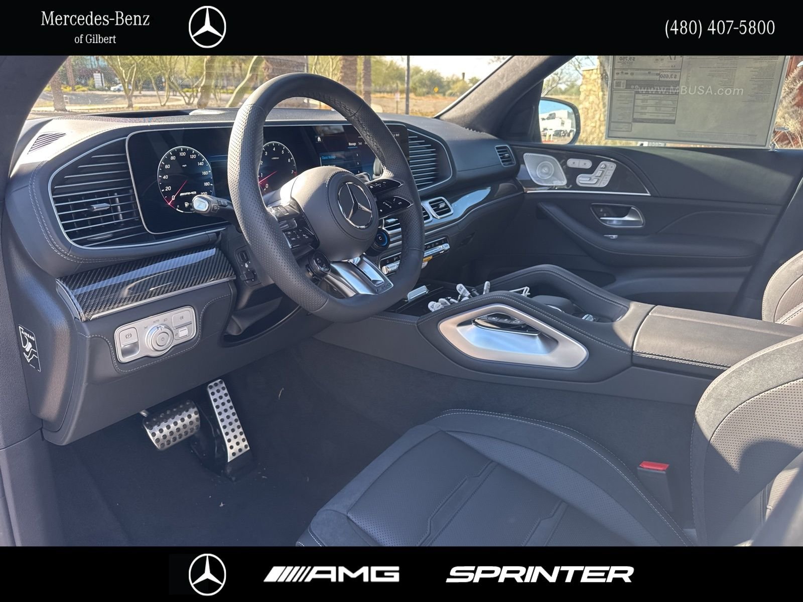 New 2026 Polar White Mercedes-Benz GLS 63 AMG® image 9