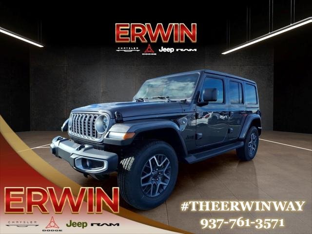 New 2026 Granite Crystal Metallic Clear-Coat Exterior Paint Jeep Sahara image 3