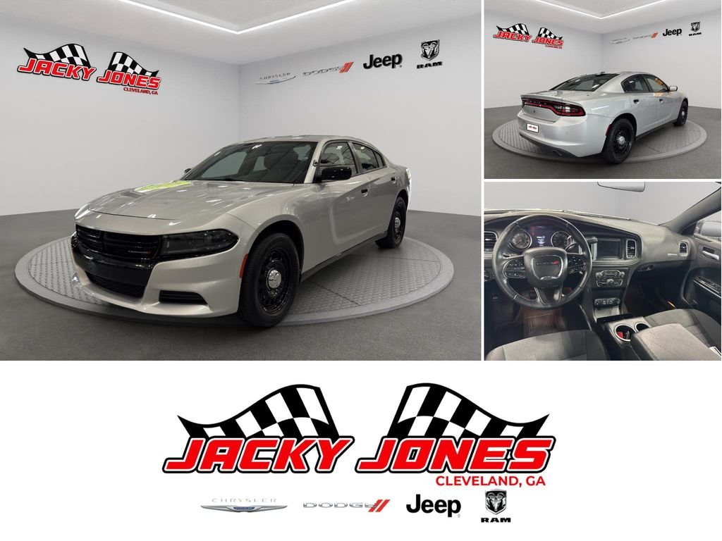 Used 2022 Bright Silver Metallic Clearcoat Dodge Police image 1