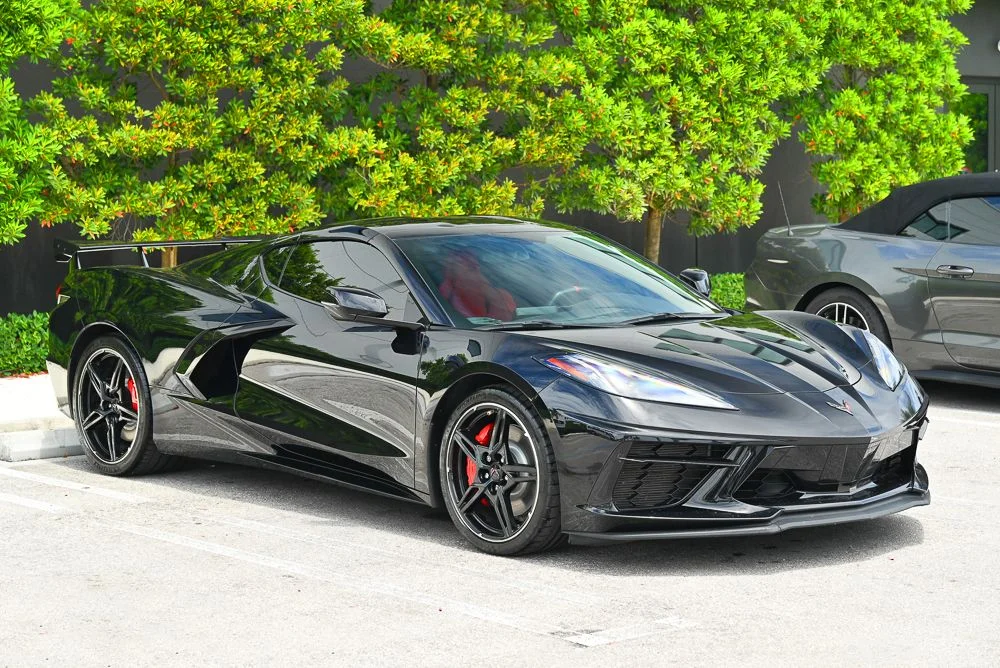 Used 2020 Black Chevrolet Stingray image 3