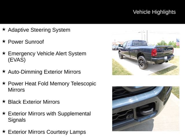 New 2026 Forged Blue Metallic Exterior Paint RAM Laramie image 9