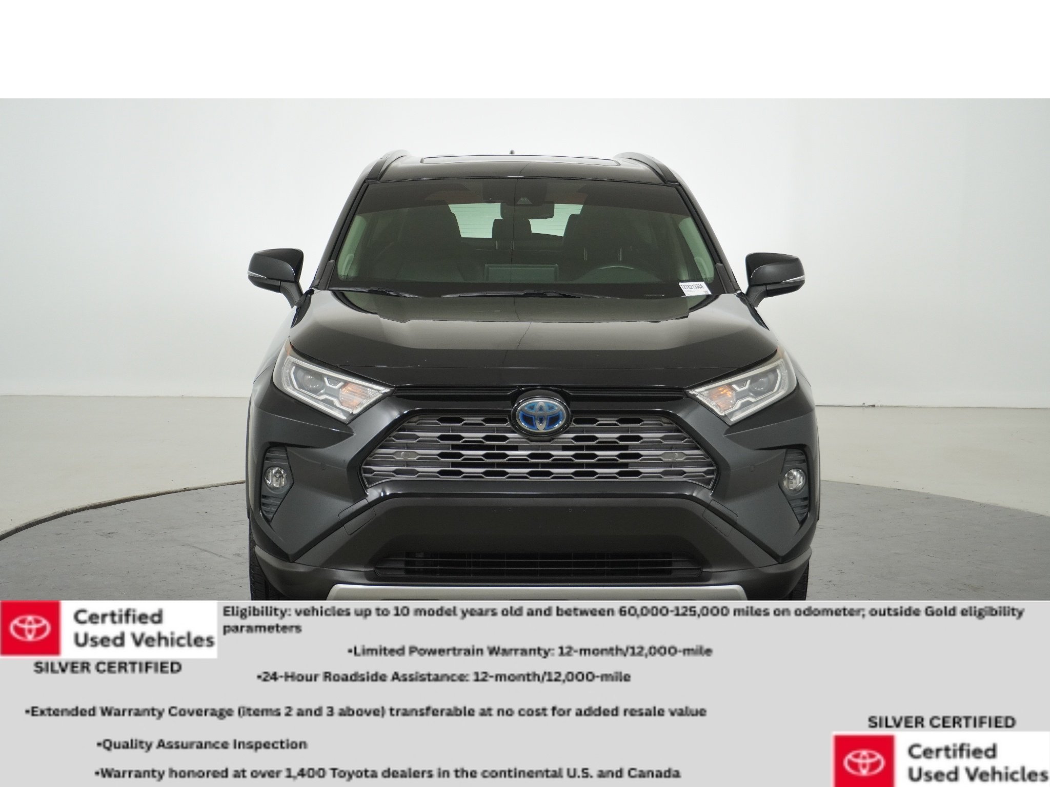 Used 2019 Midnight Black Metallic Toyota Hybrid Limited image 9