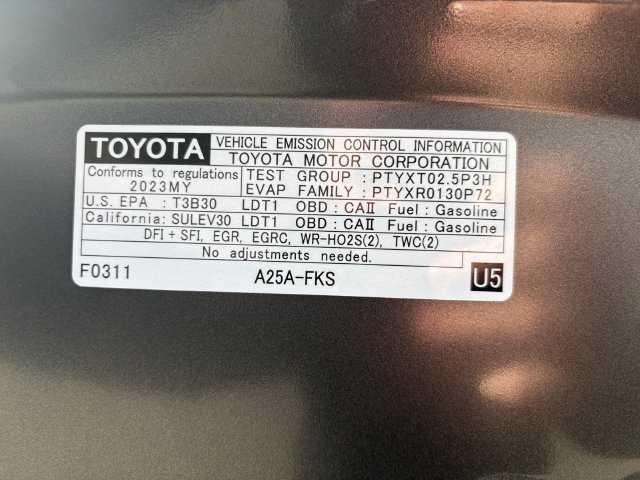 Certified Used 2023 Black Toyota XLE image 10