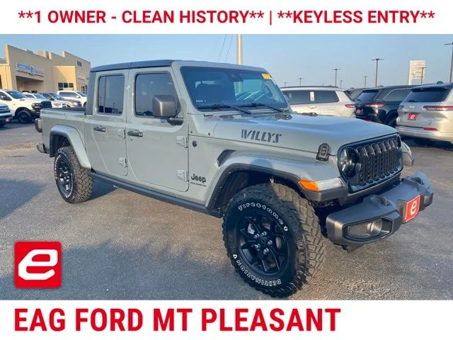 Pre-Owned 2025 Jeep Gladiator Willys