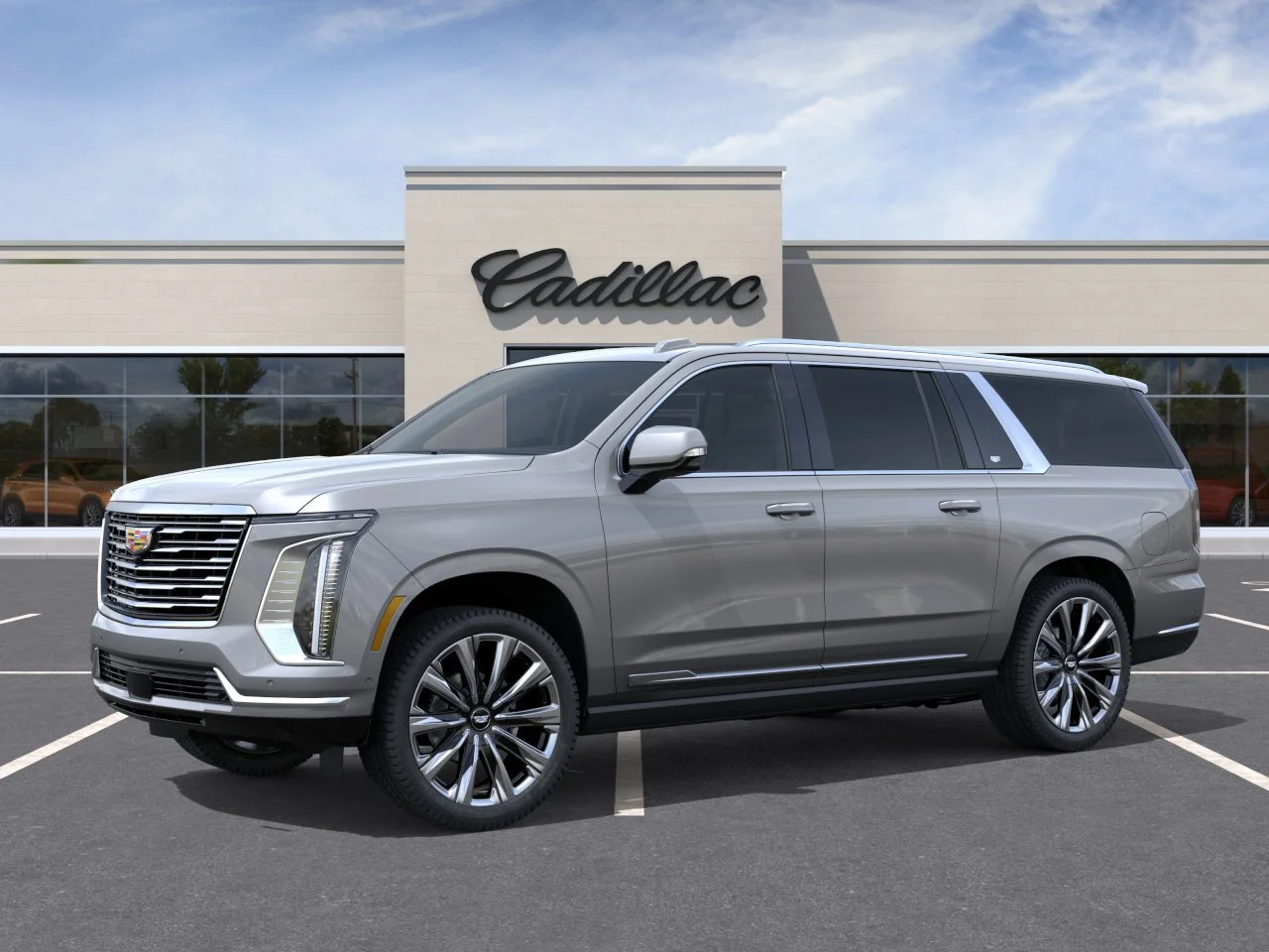 New 2027 Argent Silver Metallic Cadillac Platinum Luxury image 2