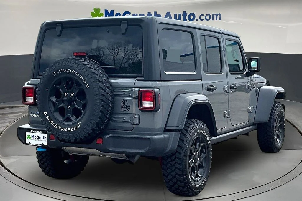 Certified Used 2023 Gray Jeep Willys 4xe image 7