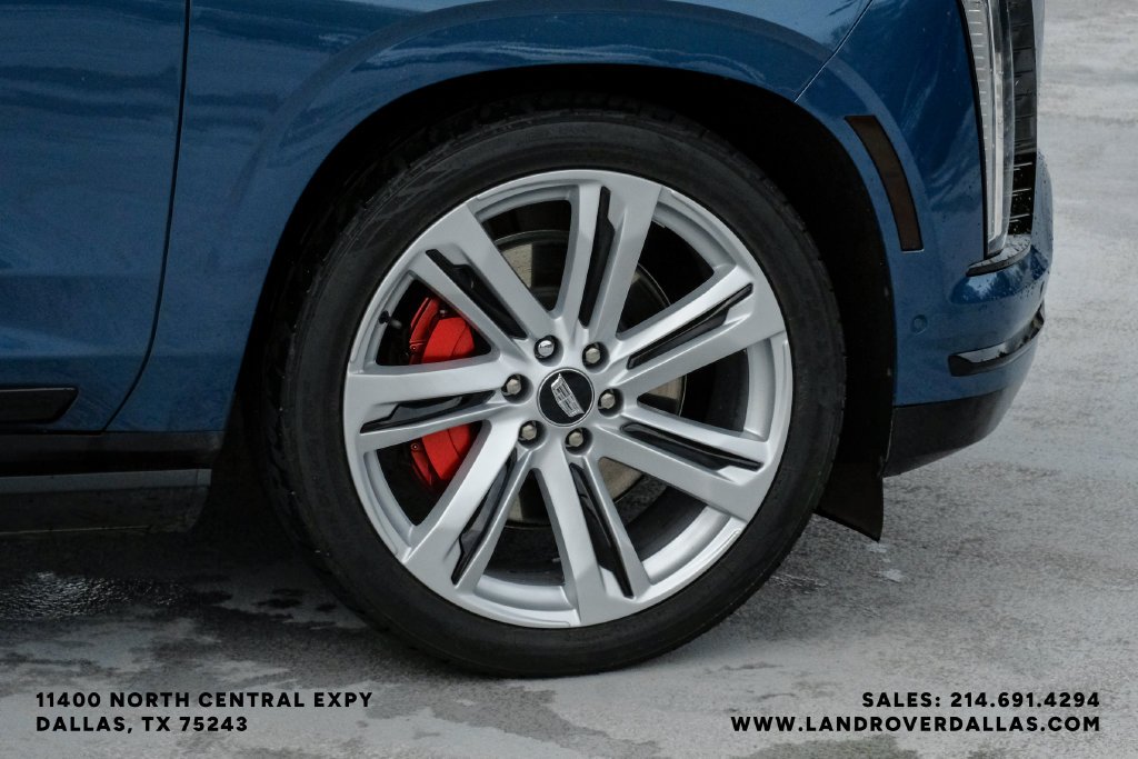 Used 2025 Deep Sea Metallic Cadillac Sport image 53