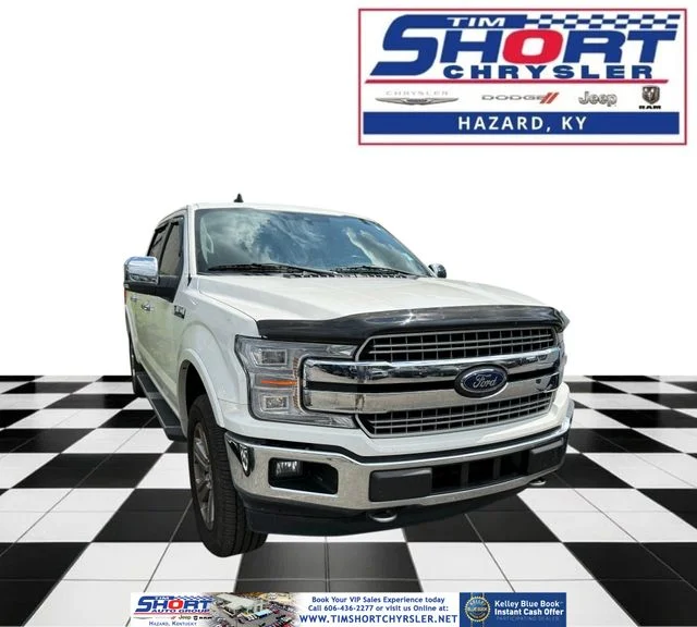 Used 2020 White Ford Lariat image 1