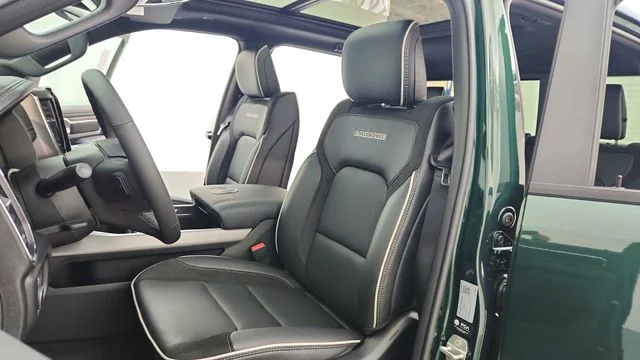New 2026 Serrano-Green Metallic Exterior Paint RAM Laramie image 18