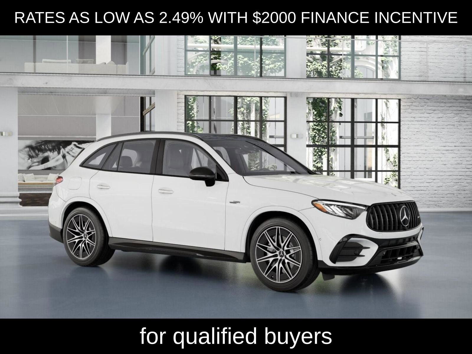 New 2026 Polar White Mercedes-Benz GLC 43 AMG® image 54