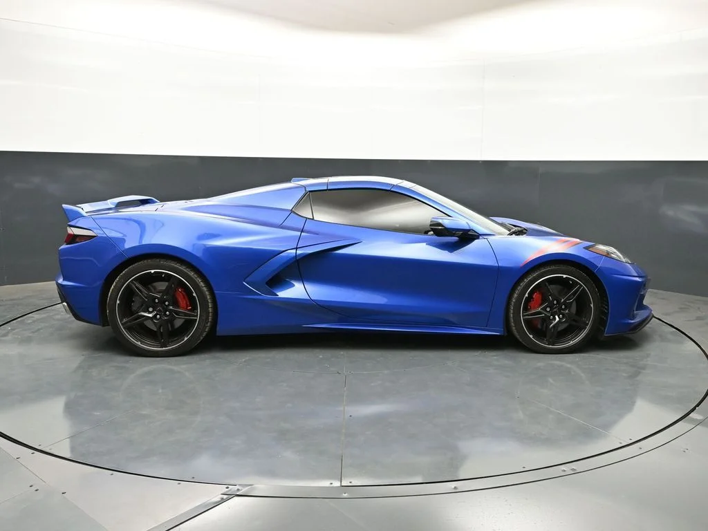 Used 2022 Blue Chevrolet Stingray image 4